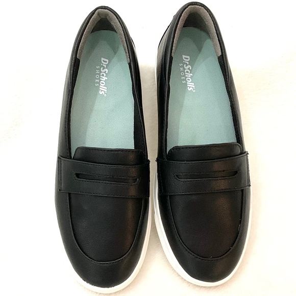 BLACK DR SCHOLL’S WOMEN’S “NOVA” SLIP ON LOAFER SNEAKER SIZE 6.5M - Picture 4 of 14